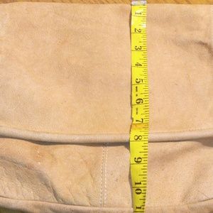 Genuine Super Soft Camel Colored Messenger bag